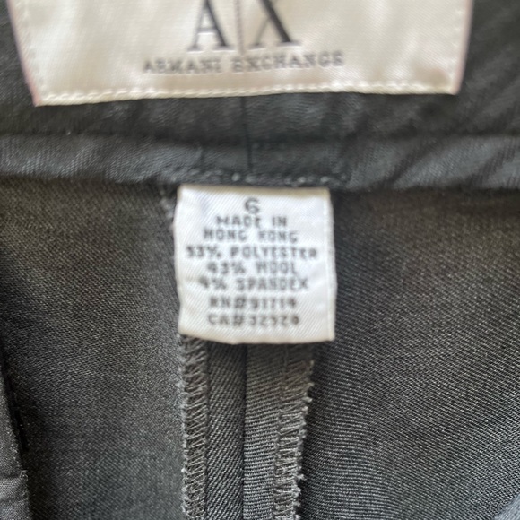 A/X Armani Exchange Gray- Back to the Office Pants with Sequins - Picture 3 of 9